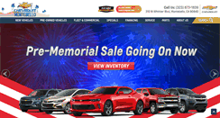 Desktop Screenshot of chevroletofmontebello.com