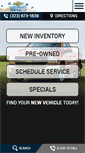 Mobile Screenshot of chevroletofmontebello.com